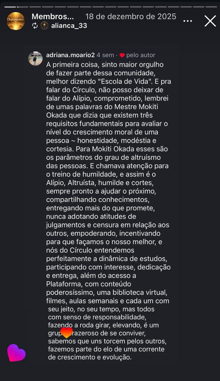 Depoimento 1